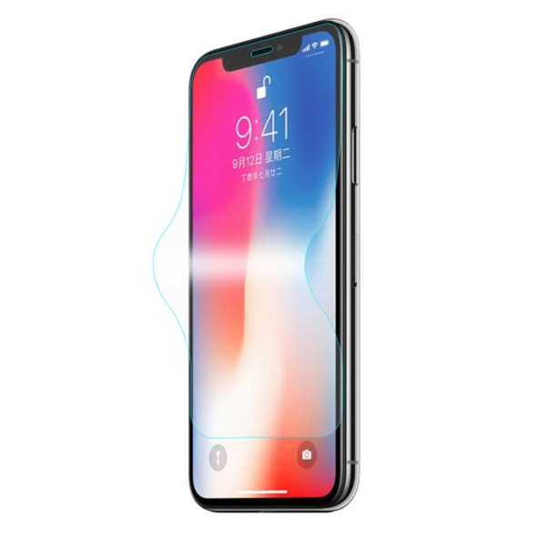 ENKAY Hat-Prince 0.1mm 3D Full Screen Protector Explosion-proof Hydrogel Film for  iPhone XS Max, TPU+TPE+PET Material