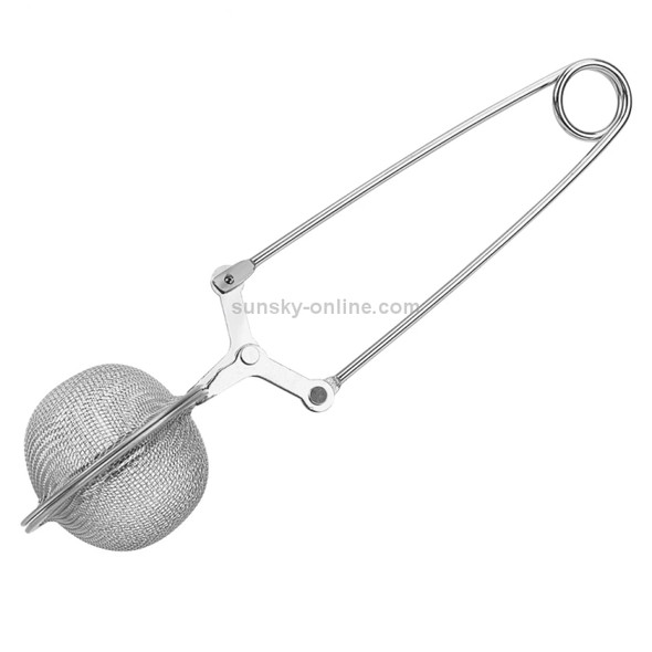 2 PCS Stainless Steel Sphere Mesh Tea Strainer Coffee Herb Spice Filter Tea Infuser