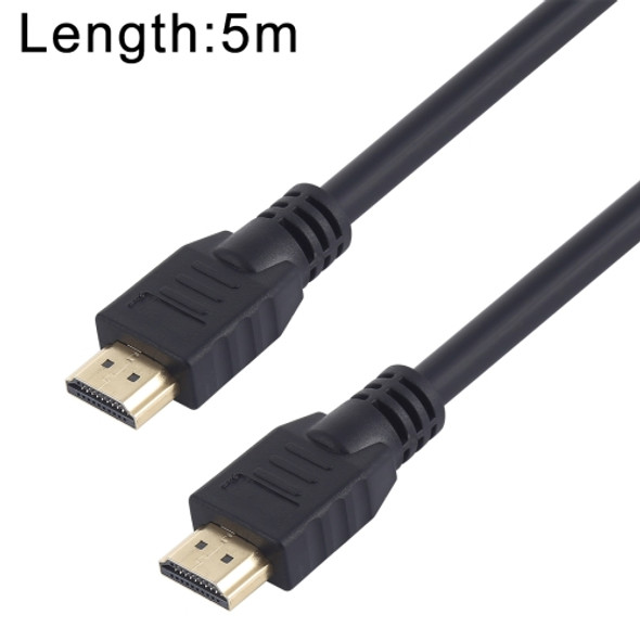 Super Speed Full HD 4K x 2K 30AWG HDMI 2.0 Cable with Ethernet Advanced Digital Audio / Video Cable Computer Connected TV 19 +1 Tin-plated Copper Version, Length: 5m