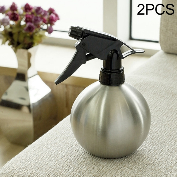 2 PCS Stainless Steel Watering Can Clean Disinfection Spray Bottle
