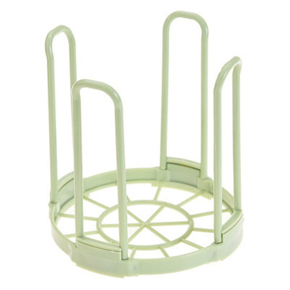 Foldable Plastic Shelf Dishwasher(Green)