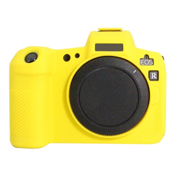 PULUZ Soft Silicone Protective Case for Canon EOS R(Yellow)