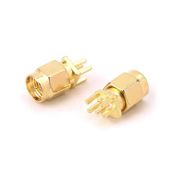 10 PCS 1.6mm SMA Female Jack PCB Clip Mount RF Connectors