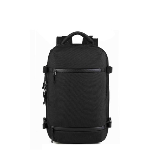 Ozuko 8983 Large Capacity Waterproof Travel Outdoor USB Shoulder Backpack 17 Inch(Black)