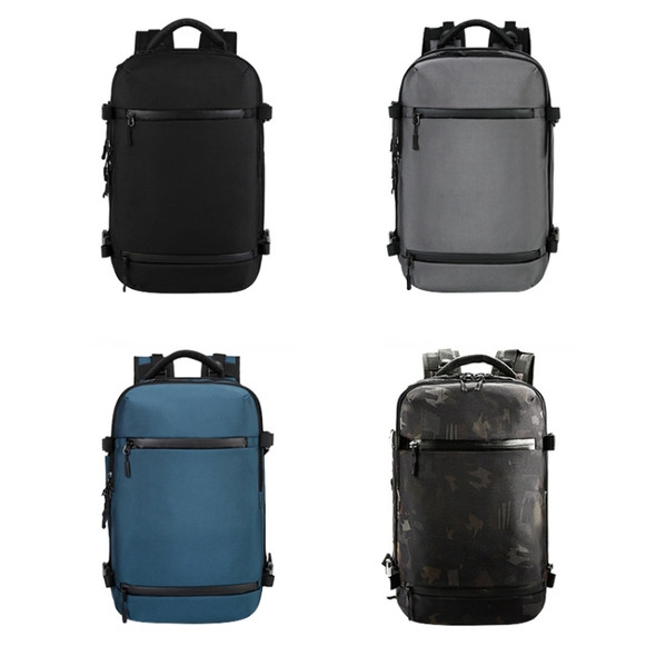 Ozuko 8983 Large Capacity Waterproof Travel Outdoor USB Shoulder Backpack 20 Inch(Black)