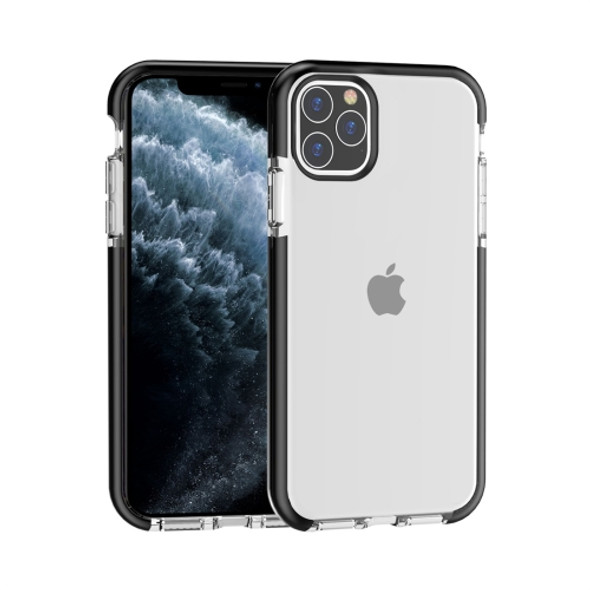 For iPhone 11 Pro Highly Transparent Soft TPU Case(Black)