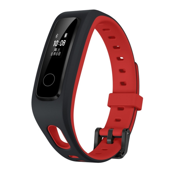 Original Huawei Honor Band 4 Running Version Shoe-Buckle Land Impact Smart Bracelet, 0.5 inch OLED Screen, 5ATM Waterproof, Support Sleep Monitor / Message Reminder / Sedentary Reminder / Call Rejection(Red)