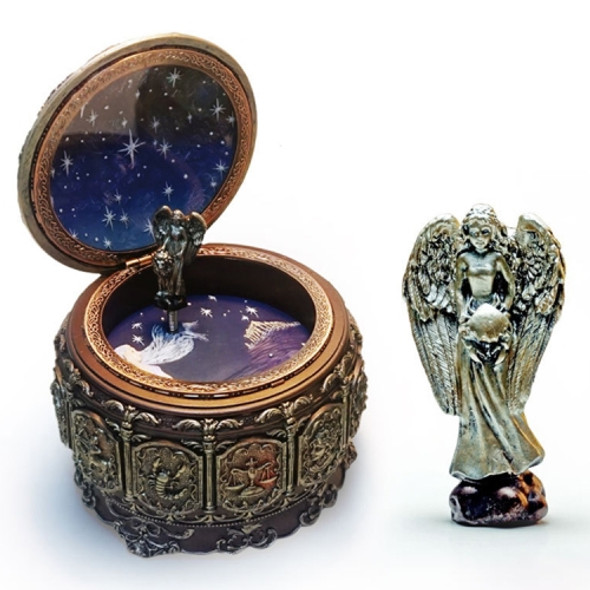 Constellation Luminous Resin Music Box Creative Birthday Gift (Cancer)