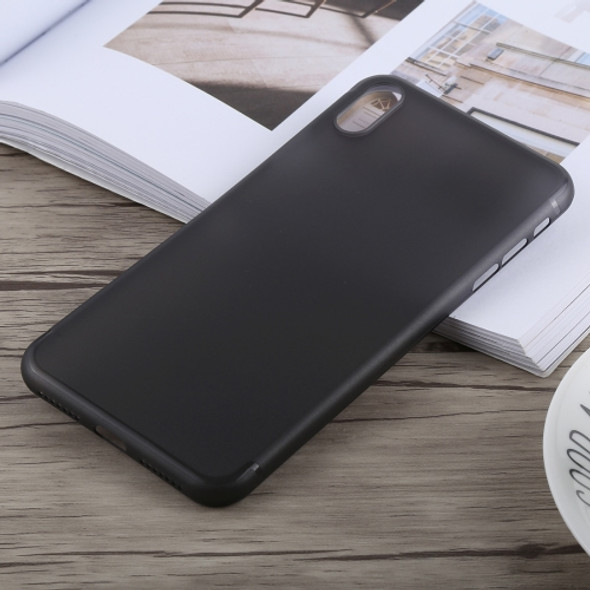 Ultra-thin Frosted PP Case for  iPhone XS Max(Black)