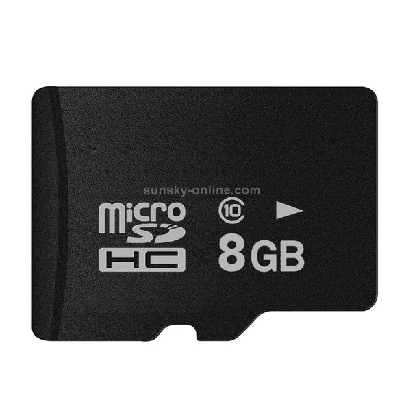 8GB High Speed Class 10 Micro SD(TF) Memory Card from Taiwan (100% Real Capacity)(Black)