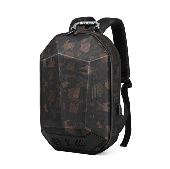 Ozuko 9205 Outdoor Waterproof Bluetooth Music Intelligent USB Charging Shoulder bag with Stereo(Camouflage)