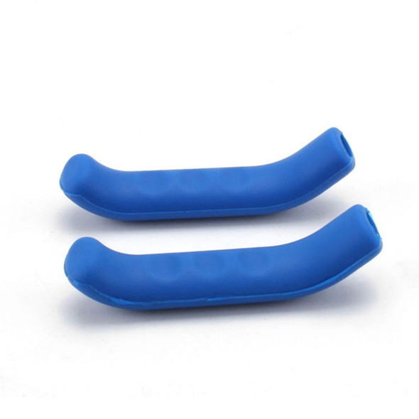 1Pair Universal Type Bicycle Brake Silicone Protection Covers(Blue)