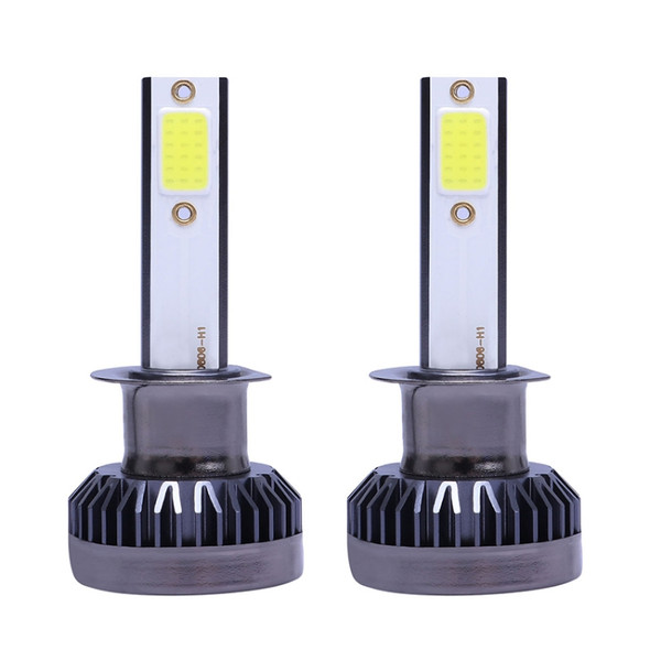 2 PCS H1 DC9-36V / 36W / 8000K / 6000LM IP68 Car / Motorcycle Mini COB LED Headlight Lamps / Fog Light(Ice Blue Light)