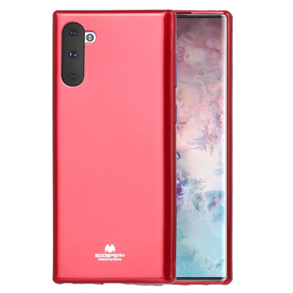 GOOSPERY JELLY TPU Shockproof and Scratch Case for Galaxy Note 10 (Red)