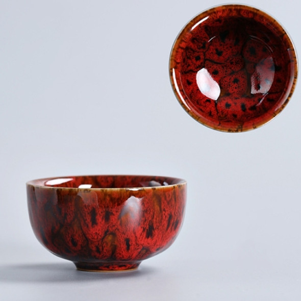 Kiln Transmutation Kongfu Bowl Ceramic Tea Cup(8)