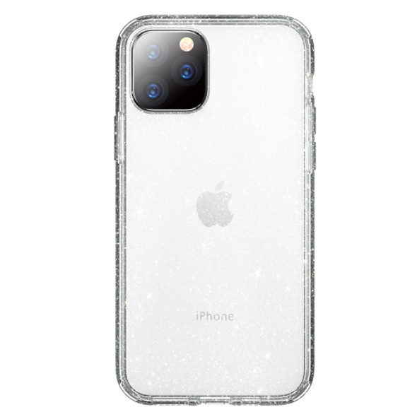 ROCK Shiny Series Shockproof TPU + PC Protective Case For iPhone 11 Pro(Transparent Silver)