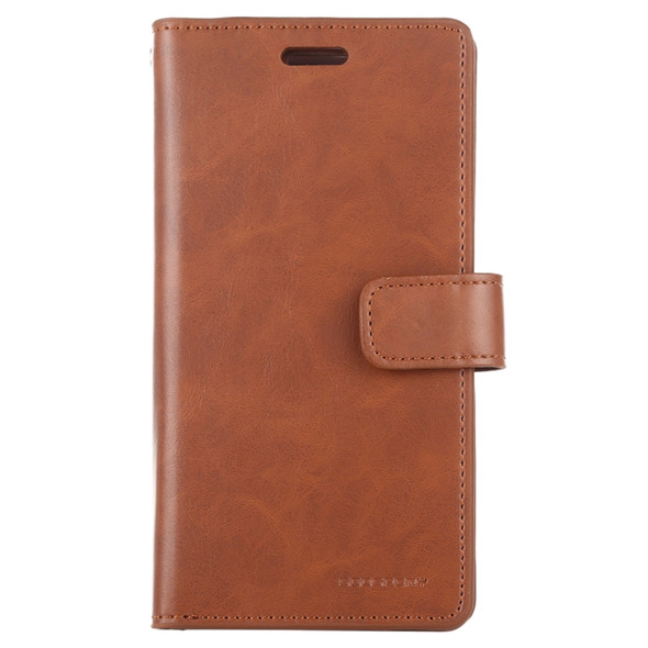 For iPhone 11 Pro MERCURY GOOSPERY MANSOOR Horizontal Flip Leather Case with Holder & Card Slots & Wallet(Brown)