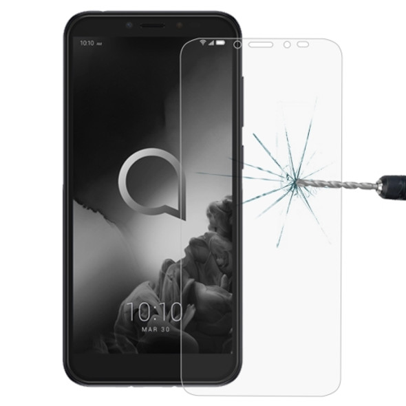 For Alcatel 1S (2019) 2.5D Non-Full Screen Tempered Glass Film