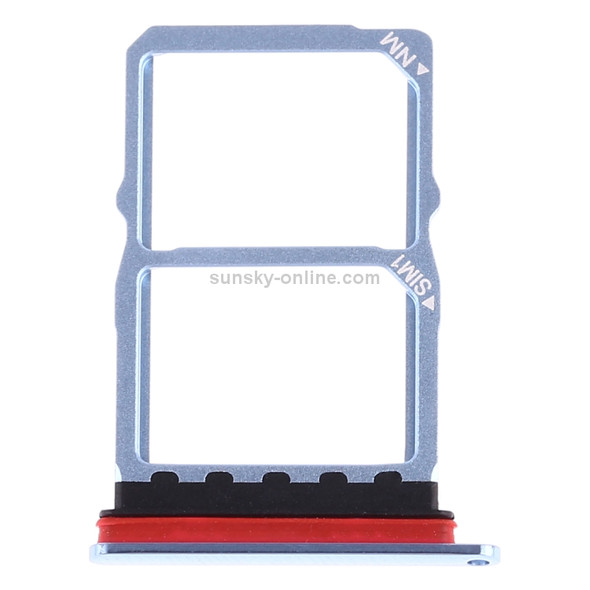 SIM Card Tray + SIM Card Tray for Huawei P30(Baby Blue)