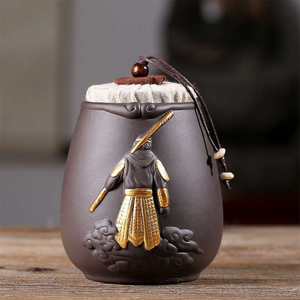 Ceramic Tea Cans Teaism Accessories(Sun Wukong Tea Can)