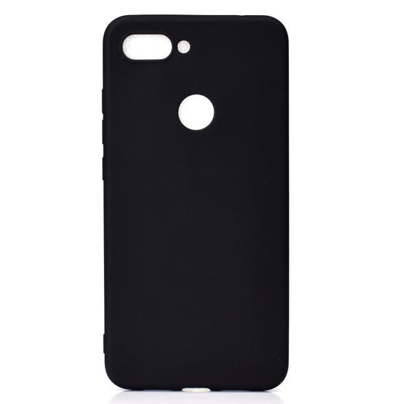 For Xiaomi Mi 8 Lite Candy Color TPU Case(Black)