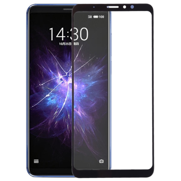 Front Screen Outer Glass Lens for Meizu Note 8 (Black)