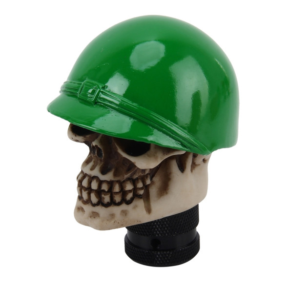 Universal Skull with A Hat Shape Car Gear Shift Knob Modified Car Gear Shift Knob Auto Transmission Shift Lever Knob Resin Gear Knobs