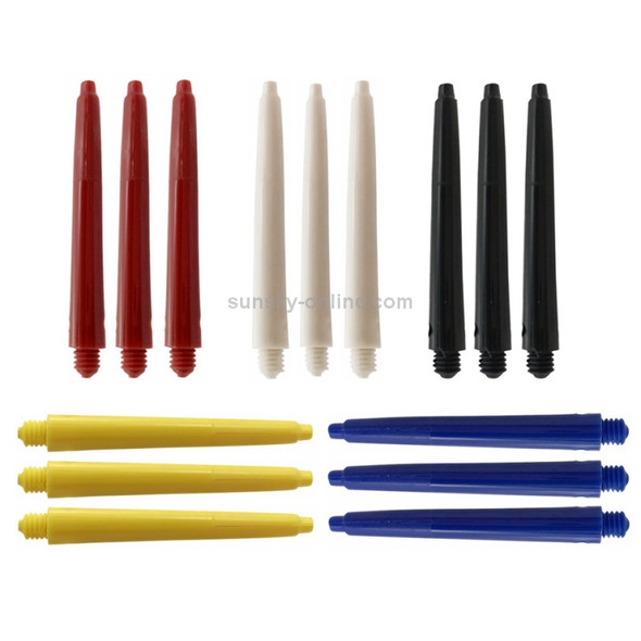 Cavalier 60 PCS Throwing Toy 35mm Shafts Nylon 2BA Dart Shaft, Random Color Delivery