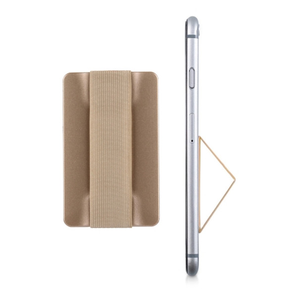 Ultrathin Finger Grip Strap, For iPhone, Galaxy, Huawei, Xiaomi, LG, HTC and Tablets(Gold)