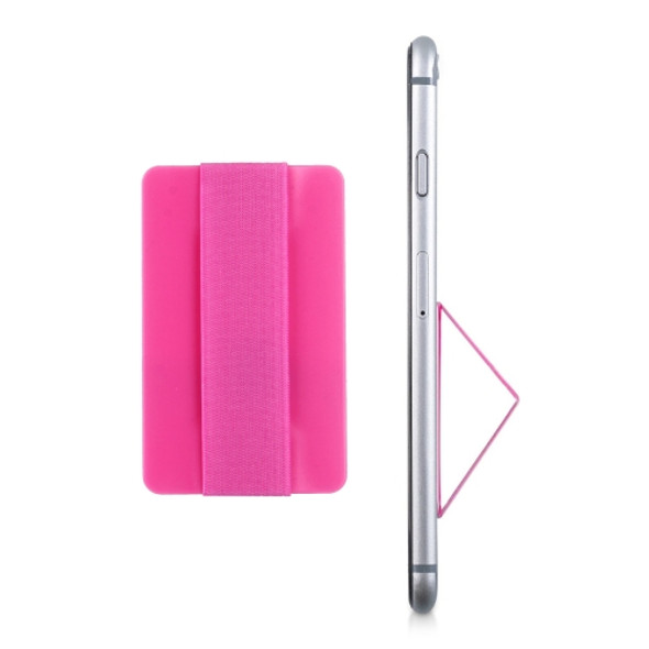 Ultrathin Finger Grip Strap, For iPhone, Galaxy, Huawei, Xiaomi, LG, HTC and Tablets(Magenta)