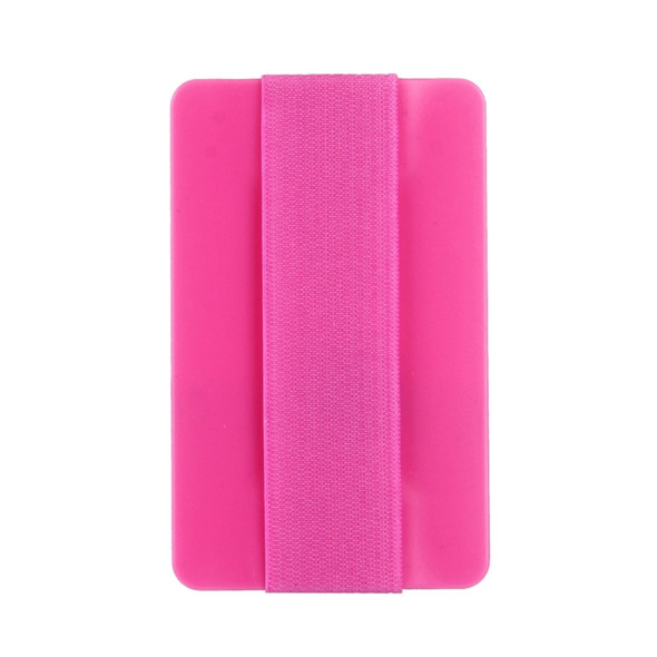Ultrathin Finger Grip Strap, For iPhone, Galaxy, Huawei, Xiaomi, LG, HTC and Tablets(Magenta)