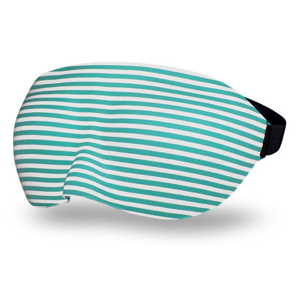 Home and Travel Sleeping Eye Mask Eyepatch with Adjustable Strap(Green)