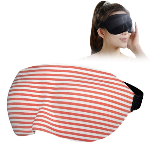 Home and Travel Sleeping Eye Mask Eyepatch with Adjustable Strap(Red)