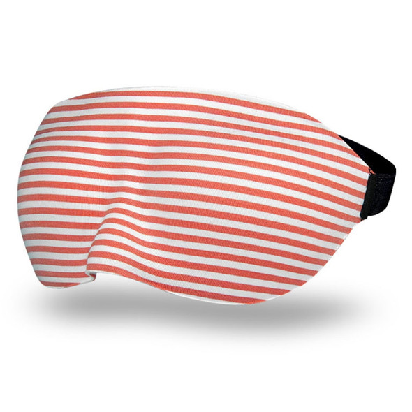 Home and Travel Sleeping Eye Mask Eyepatch with Adjustable Strap(Red)