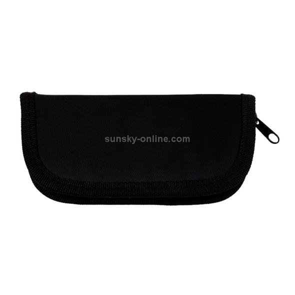 Professional Oxford Cloth Zipper Dart Bag Wallet Storage Darts Fabric Pack(Black)