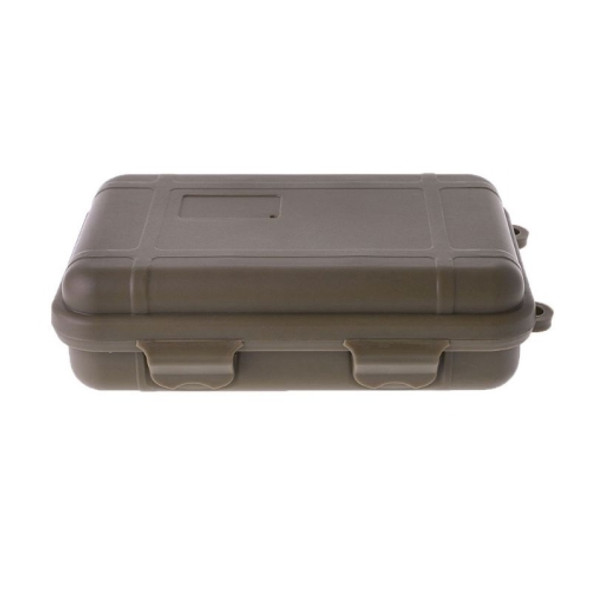 Outdoor Shockproof Waterproof Tool Box Airtight Case EDC Travel Sealed Container(Mud)
