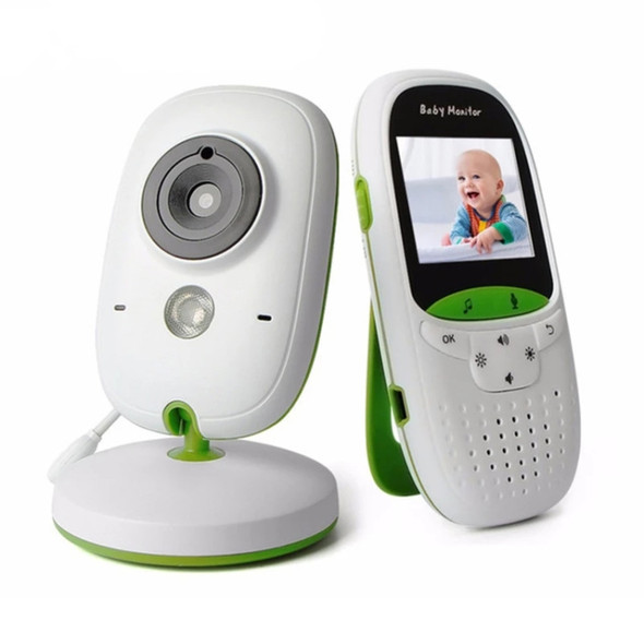 VB602 2.4 inch LCD 2.4GHz Wireless Surveillance Camera Baby Monitor, Support Two Way Talk Back, Night Vision(White)