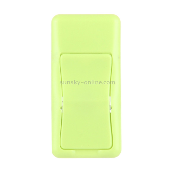 Concise Style Changeable Adjustable Universal Mini Adhesive Holder Stand, Size: 6.4 x 3.1 x 0.2 cm, For iPhone, Galaxy, Huawei, Xiaomi, LG, HTC and Tablets(Green)