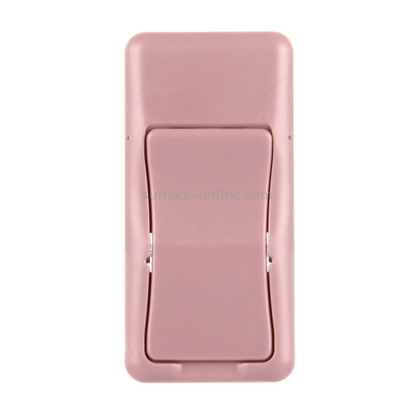 Concise Style Changeable Adjustable Universal Mini Adhesive Holder Stand, Size: 6.4 x 3.1 x 0.2 cm, For iPhone, Galaxy, Huawei, Xiaomi, LG, HTC and Tablets(Rose Gold)