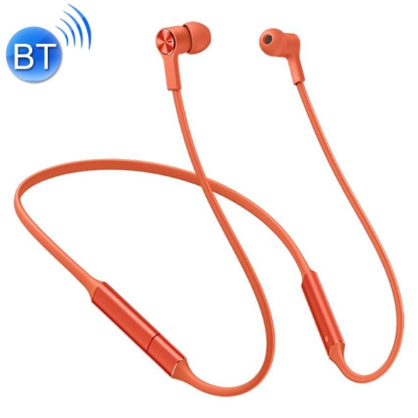 Huawei FreeLace Bluetooth 5.0 Waterproof Hanging Neck Sports In-ear Bluetooth Headset(Orange)
