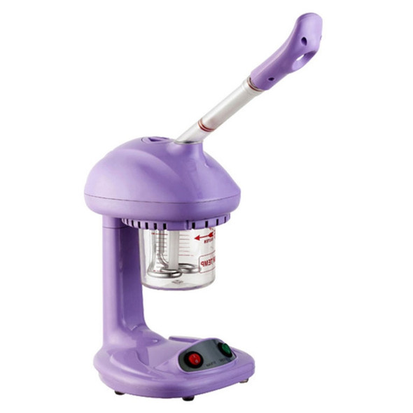 Household Face Steaming Device Beauty Humidifier Nano Face Steamer, Specification:UK Plug(Purple)
