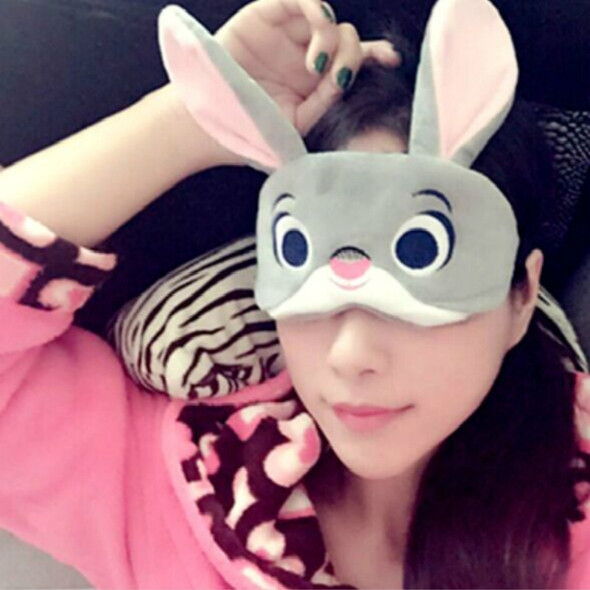 Cartoon Cute Female Breathable Blackout Eye Protection(With Ice Bag)