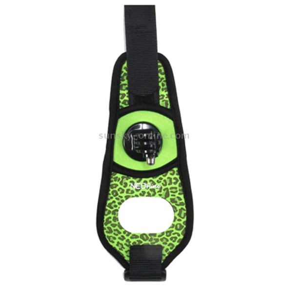 NEOPine Sexy Leopard 360 Degree Rotation Arm Belt / Wrist Strap + Connecter Mount for GoPro HERO4 /3+ /3 /2 /1 & Xiaomi Yi Sport Camera(Green)