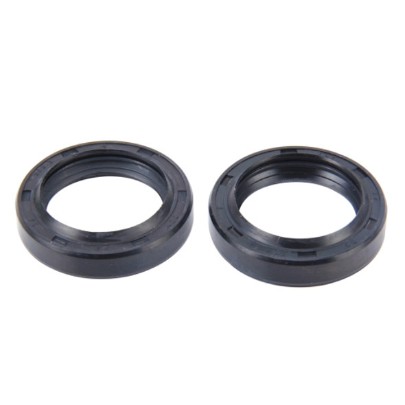 2 PCS Motorcycle Rubber Front Fork Damper Oil Seal Kit for CG125B/XF