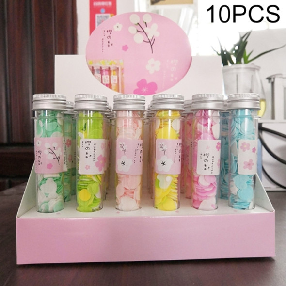 10 PCS Disposable Portable Travel Tube Shape Boxed Confetti Soap Mini Soap Plate(Pig Baby Series)