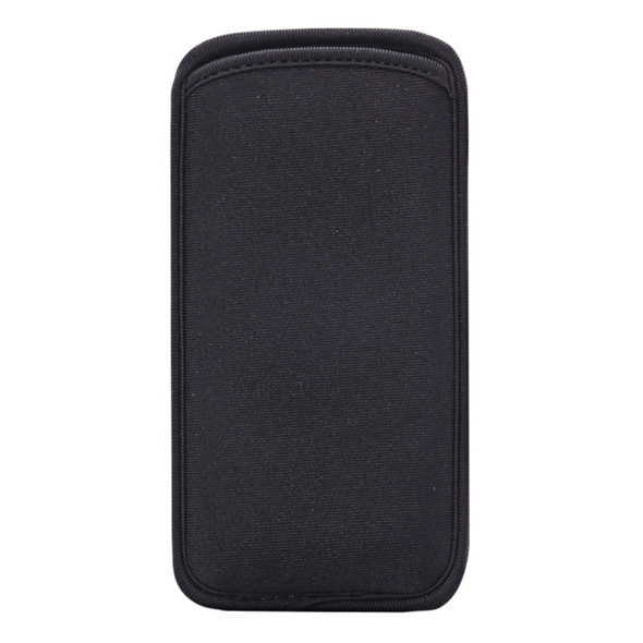 Neoprene Cell Phone Bag for Galaxy S9 / S8 / S7 Edge / G935 & S6 Edge / G925, Size:9.0*16.5cm(Black)