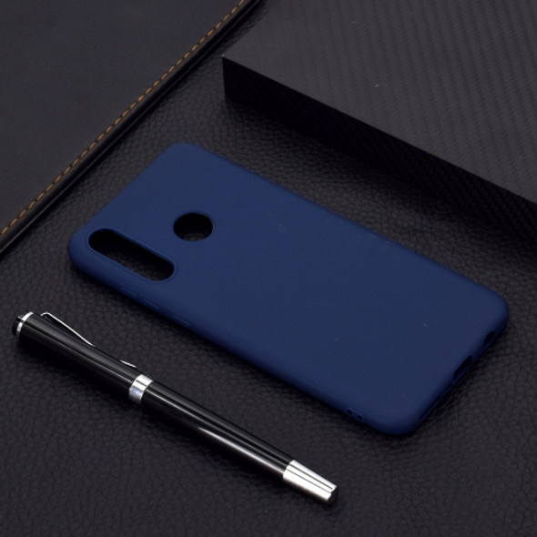 For Huawei P30 Lite Candy Color TPU Case(Blue)