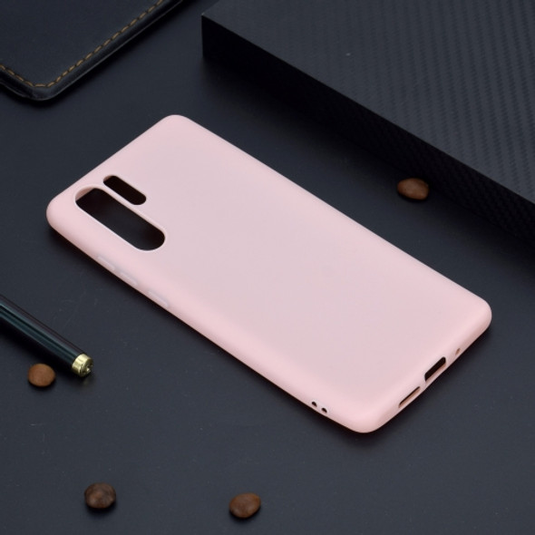 For Huawei P30 Pro Candy Color TPU Case(Pink)