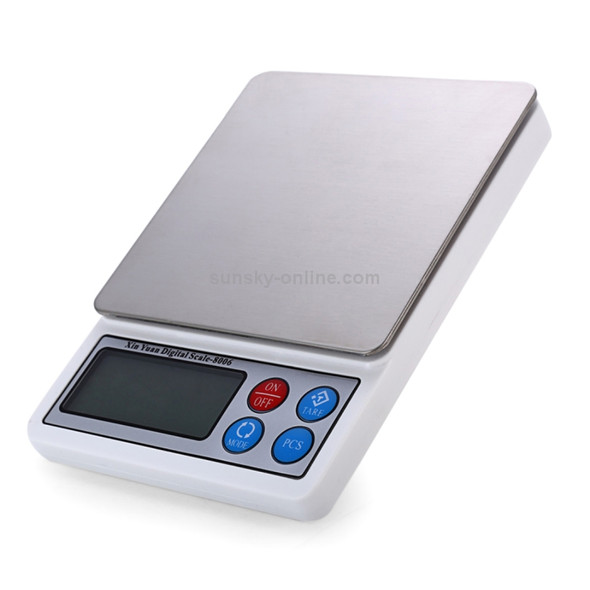 XY-8006 2.2 inch Display High Precision High Quality Electronic Scale  (0.1g~3000g), Excluding Batteries