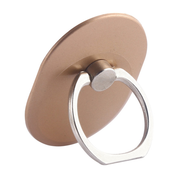 100 PCS Universal Oval Shape 360 Degree Rotatable Ring Stand Holder for Almost All Smartphones(Gold)